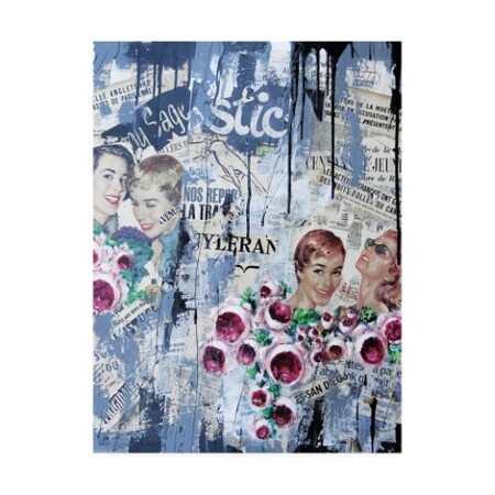 Trademark Fine Art David Drioton 'The City Collage' Canvas Art, 18x24 ALI46958-C1824GG